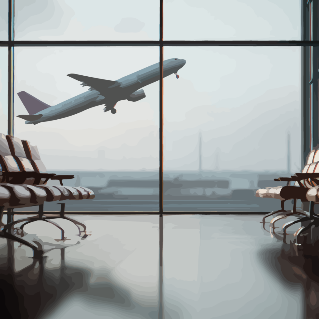 “Aereo low cost al gate con passeggeri in attesa